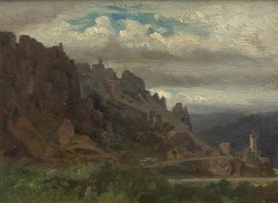 Ansicht von Dürnstein von Leopold Till