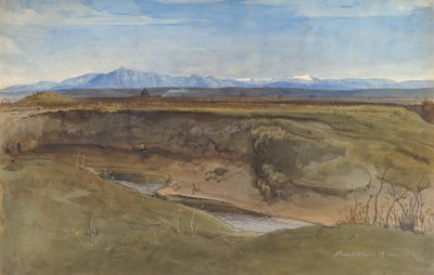 Landschaft bei Rom von Leopold Venus
