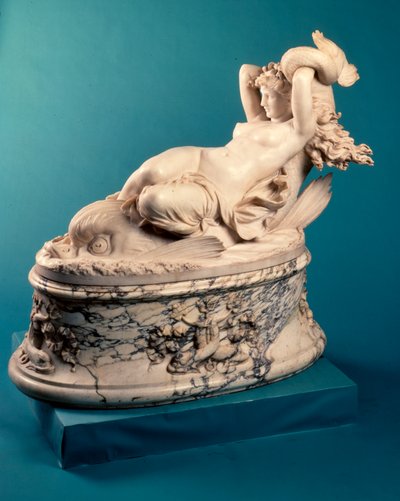 Galatea reitet auf einem Delphin, ca. 1880 von Leopoldo Ansiglione
