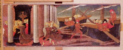 Die Entführung der Helena, um 1470 von Liberale da Verona