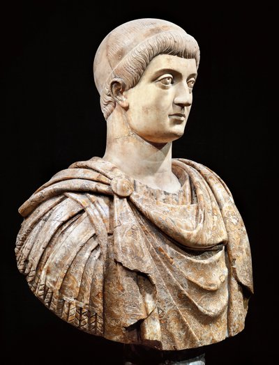 Marmorbüste des Kaisers Constantius von Unbekannt Unbekannt