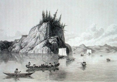 Expedition über den Lake Prosperous, 30. Mai von Lieutenant (after) Hood