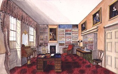 Herr Cartwrights Arbeitszimmer in Aynhoe von Lili Cartwright