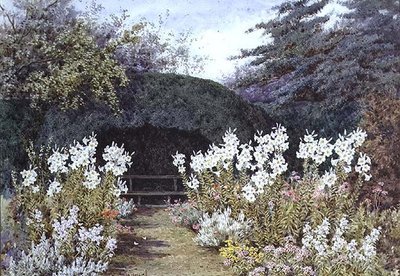 Osterlilien im Garten von Lilian Stannard