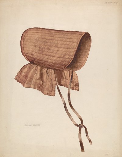 Regenhaube, ca. 1937 von Lillian Causey