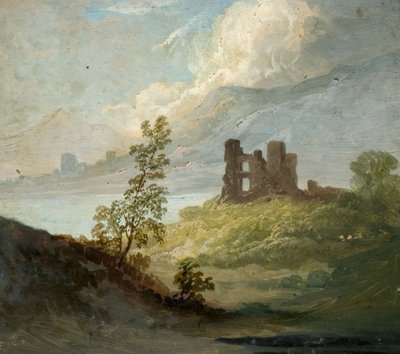 Steinruine auf dem Hügel [undatiert] von Lines Family