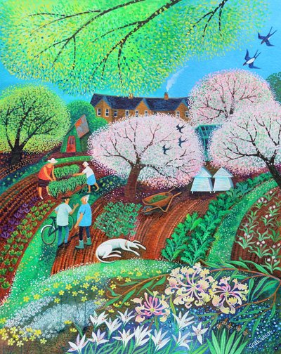 Schläfriger Hund von Lisa Graa Jensen