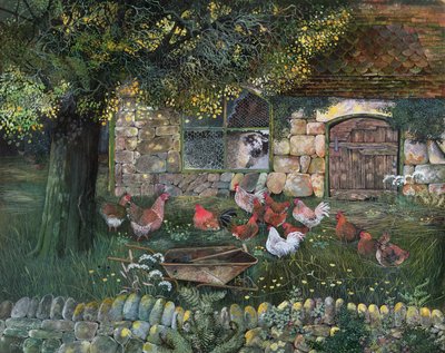 Hühnerstall, 1988 von Lisa Graa Jensen