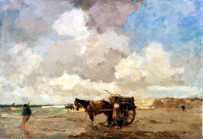 Seetang sammeln von Lodewyk Philippus Stutterheim