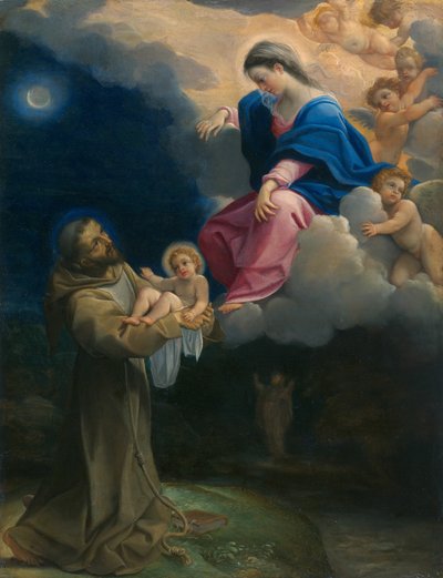 Die Vision des Heiligen Franziskus von Lodovico Carracci