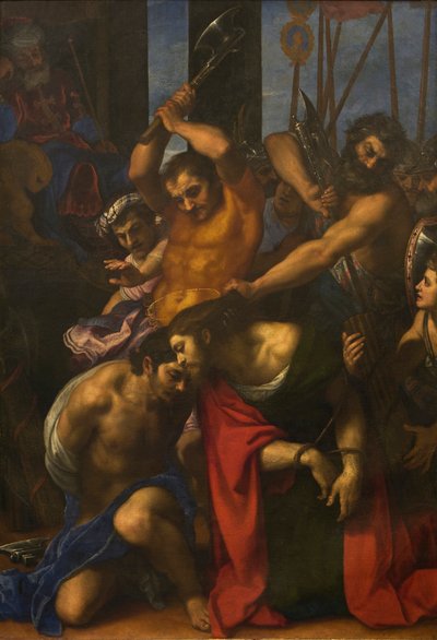 Martyrium des Heiligen Jakobus und Josiah, 1605 von Lodovico Cigoli