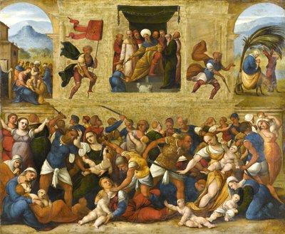 Massaker der Unschuldigen von Lodovico Mazzolino