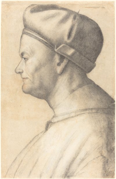 Profil eines Mannes von Lombard 16th Century