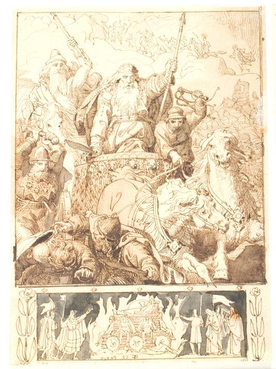 Schlacht von Braavalla von Lorenz Frølich