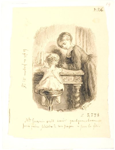 Briefschreiben von Lorenz Frølich