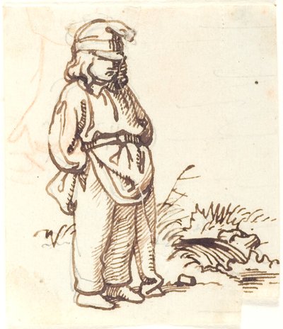 Stehender Junge von Lorenz Frølich