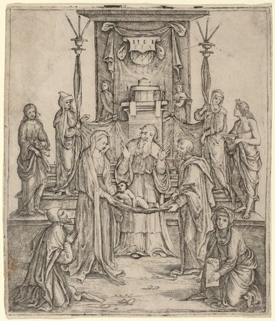 Darstellung Christi von Lorenzo Costa
