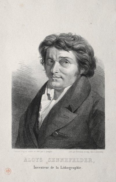 Aloys Senefelder von Lorenzo II Quaglio