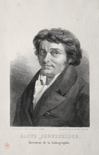 Aloys Senefelder von Lorenzo II Quaglio