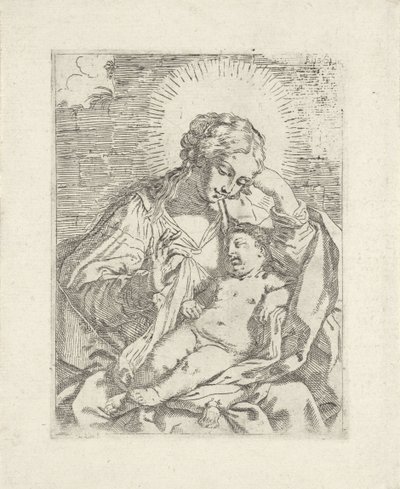 Maria mit Kind von Lorenzo Loli