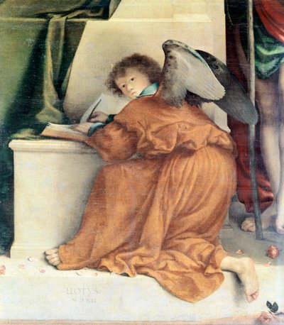 San Bernardino Altarbild von Lorenzo Lotto