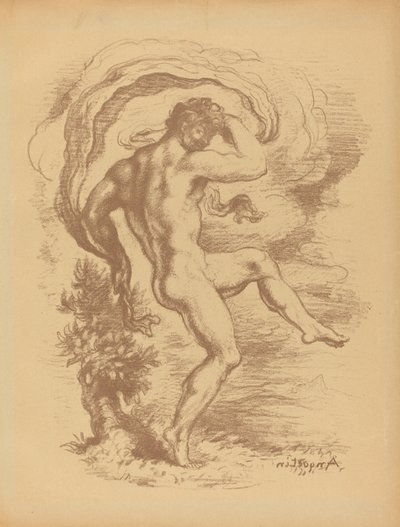 Tanzender Akt von Louis Anquetin