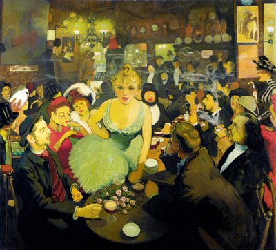 Das Innere bei Bruant (Aristide) von Louis Anquetin