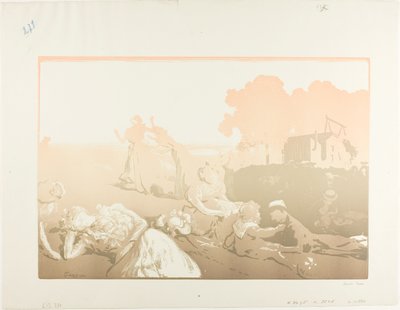 Moderne Bukolik von Louis Auguste Lepère