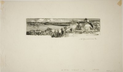 Sole-Tal von Louis Auguste Lepère