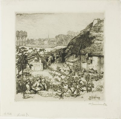 Das Nest von Louis Auguste Lepère