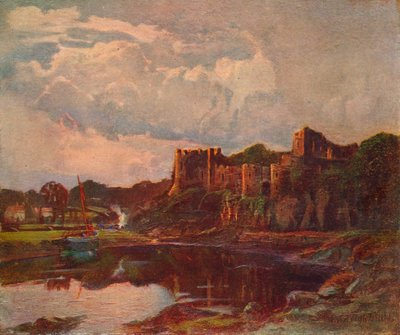 Chepstow Castle, um 1862-1924 von Louis Burleigh Bruhl