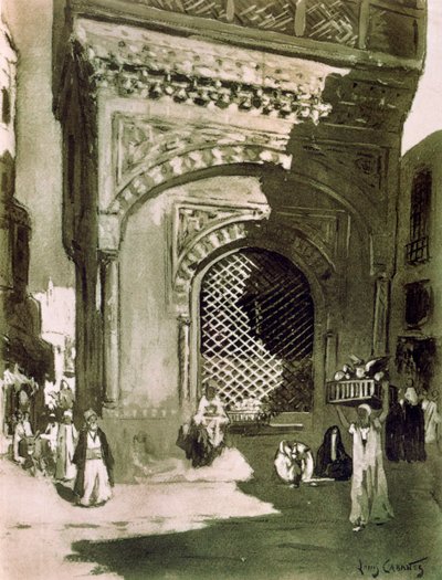 El-Sebil, Kairo, Ägypten, 1928 von Louis Cabanes