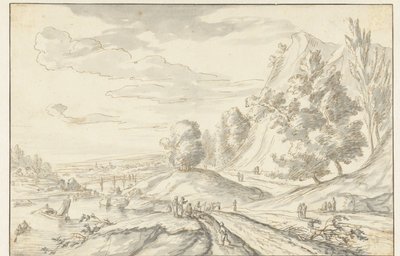 Berglandschaft von Louis Chalon