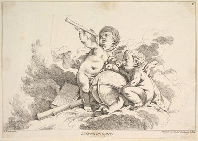 Astronomie von Louis Felix de la Rue