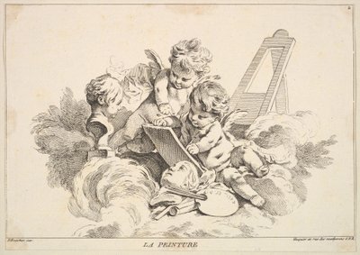 Gemälde von Louis Felix de la Rue