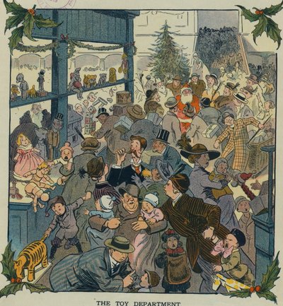 Spielzeugabteilung, USA 1910er Jahre von Louis Glackens