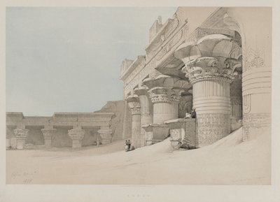 Ägypten und Nubien, Band II: Edfou von Louis Haghe