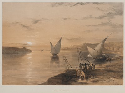 Ägypten und Nubien, Band II: Hagar Setsilis von Louis Haghe