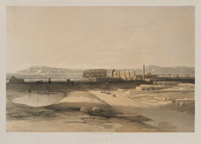 Ägypten und Nubien, Band II: Karnak von Louis Haghe