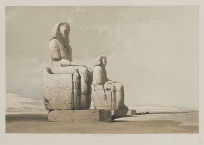 Ägypten und Nubien, Band I: Theben von Louis Haghe