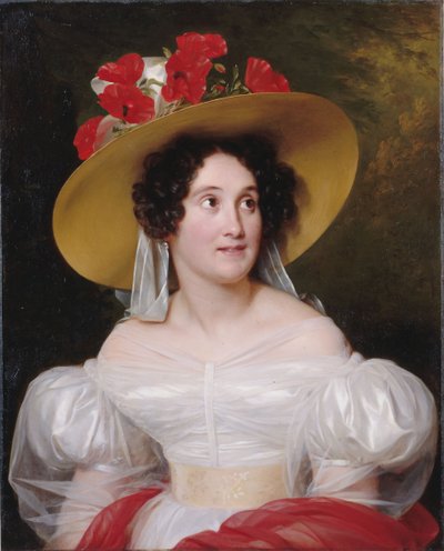 Porträt von Madame Arachequesne, 1831 von Louise Marie Jeanne Hersent