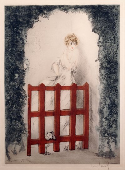 Rotes Tor von Louis Icart