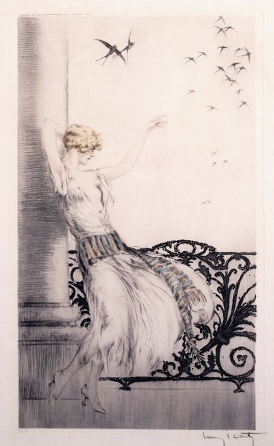 Schwalben von Louis Icart