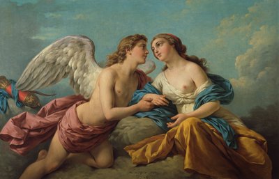 Allegorie des Tastsinns von Louis Jean Francois I Lagrenee