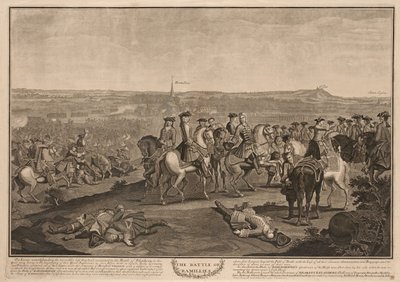 Die Schlacht von Ramillies, 23. Mai 1706 von Louis Laguerre