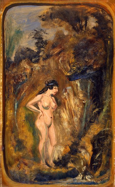 Akt im Wald von Louis M. Eilshemius