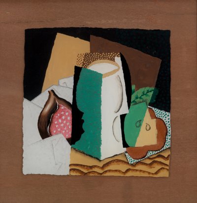 Glas und Früchte von Louis Marcoussis