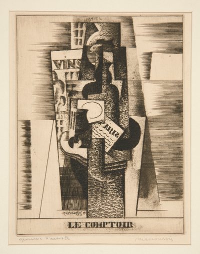 Der Tresen von Louis Marcoussis