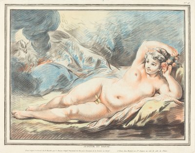 Jupiter und Danaë, 1774 von Louis Marin Bonnet