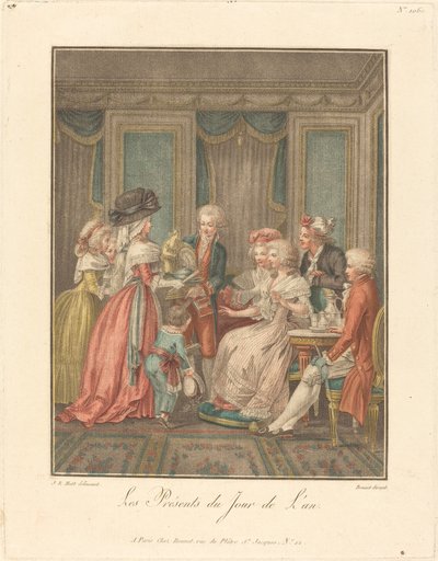 Neujahrsgeschenke von Louis Marin Bonnet